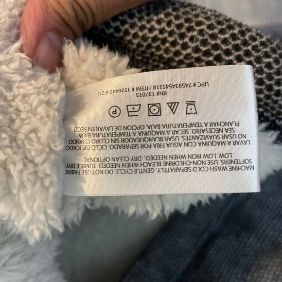 ORVIS Mens Lg Classic Collection 1/4 Zip Sherpa Lined Pullover Sweater - Picture 5 of 9